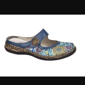 rieker ladies mules